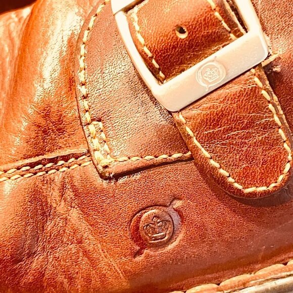 Born Y2K ‎ Womens Size 8M/W Leather Slip On Buckle Comfort Loafers Mules Clogs - Picture 12 of 16